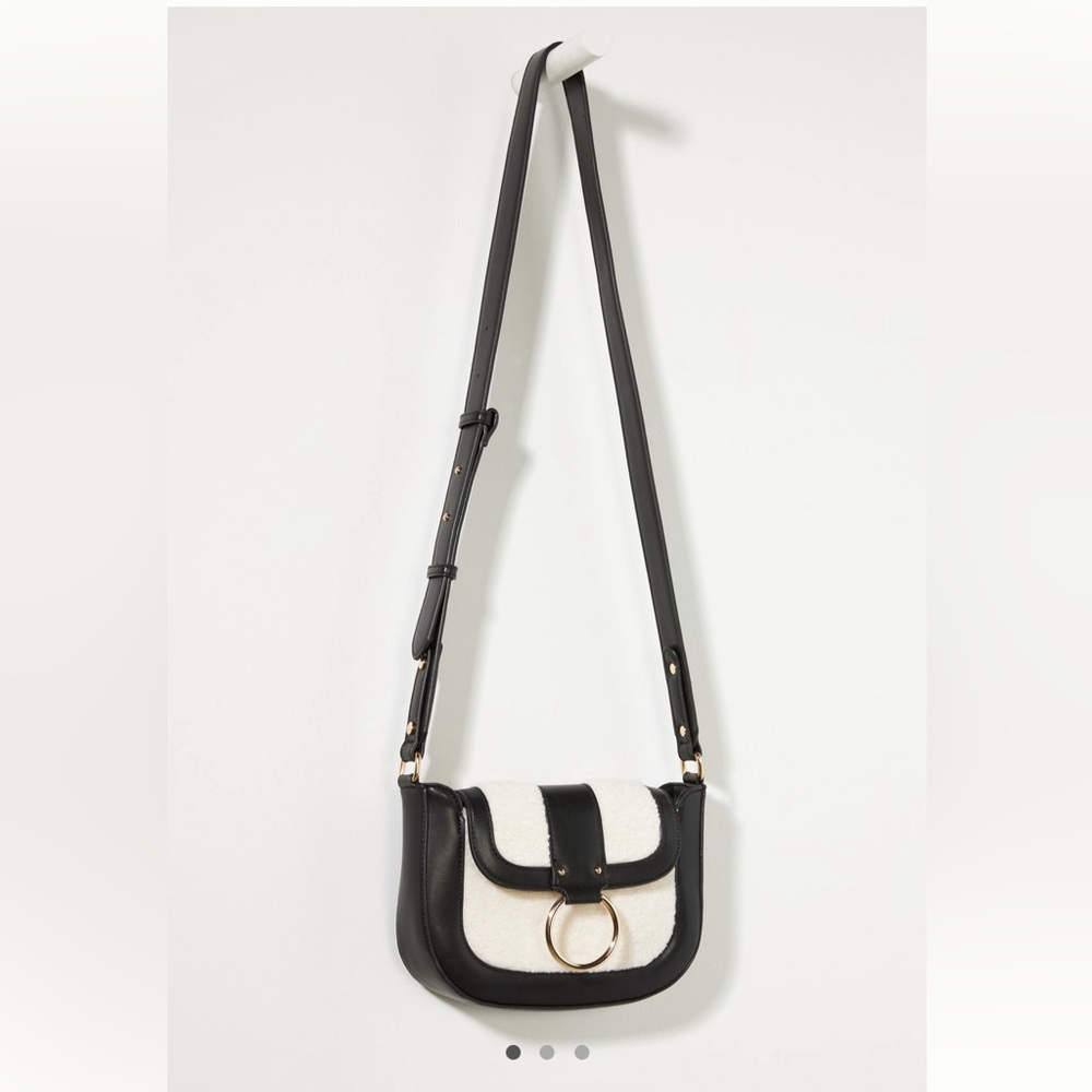 Anthropologie Sherpa Crossbody Bag